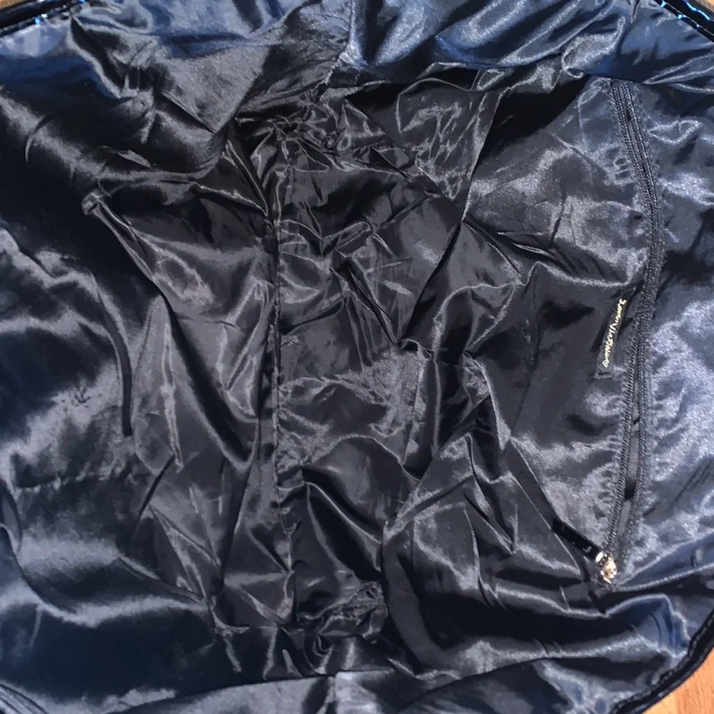 Victoria’s Secret black tote bag with metal stud detail and chain accent - Picture 7 of 8
